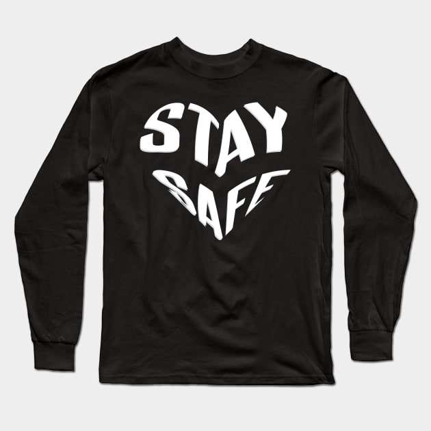 stay safe Long Sleeve T-Shirt by Pontus Design 